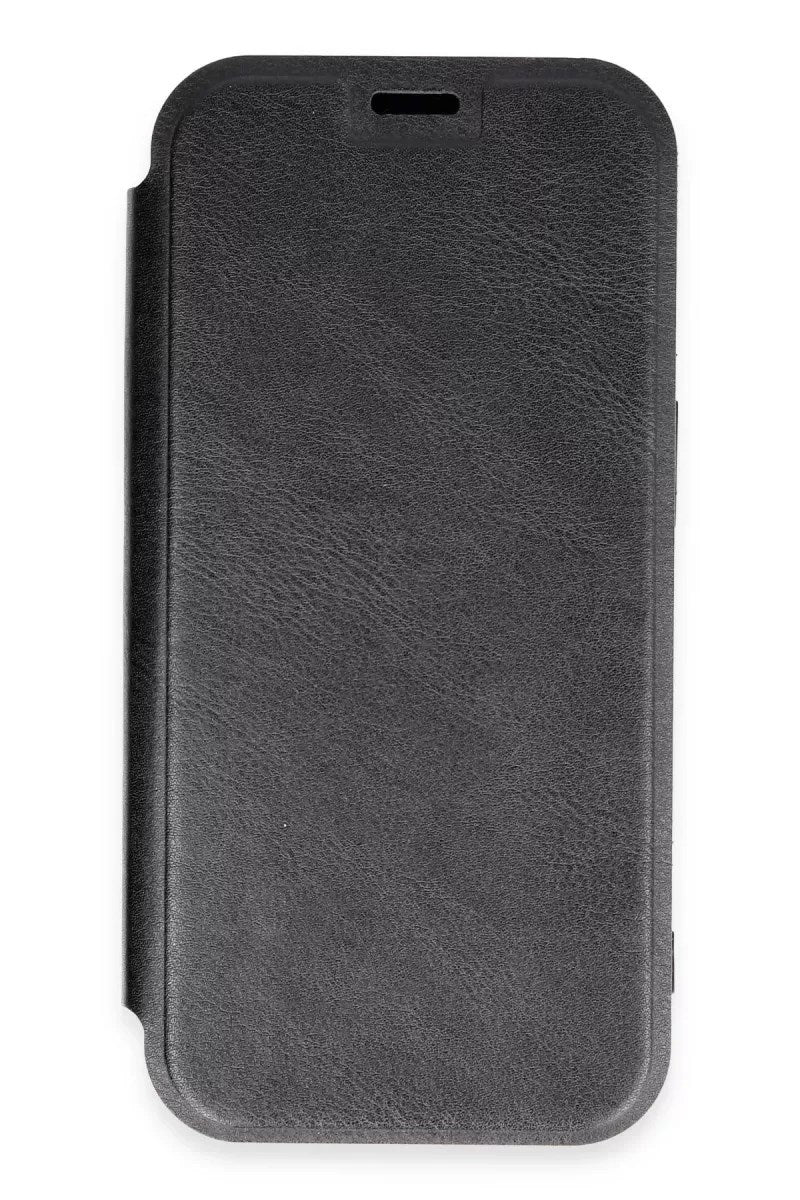 Mey İthalat® iPhone 16 Pro Max Kılıf Flip Cover - Siyah