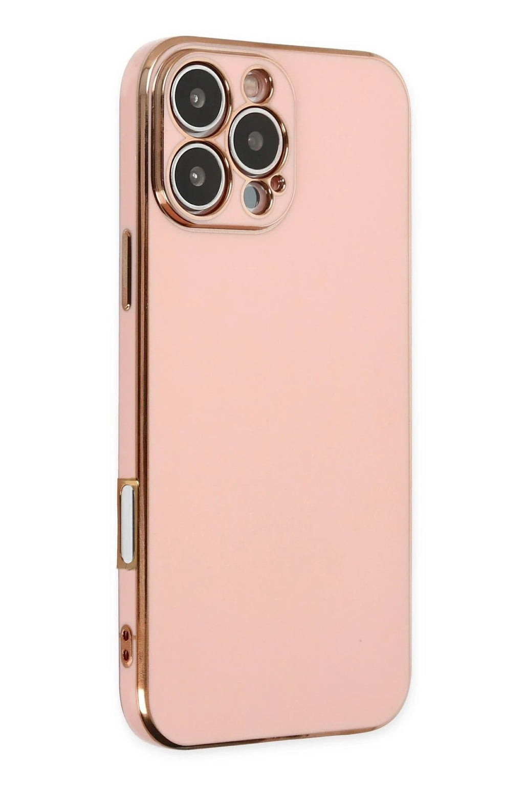 Mey İthalat® iPhone 16 Pro Kılıf Volet Silikon - Pembe