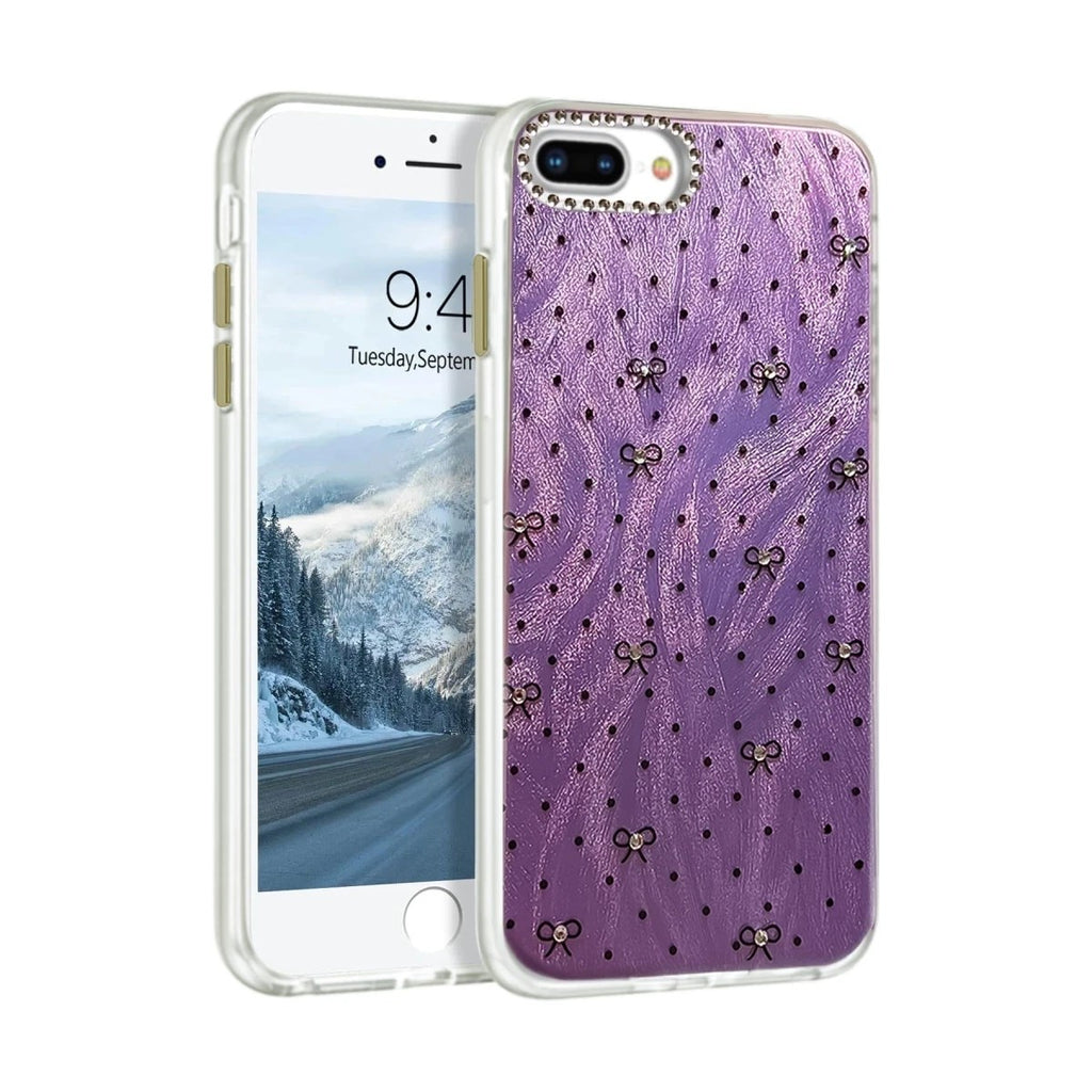 Mey İthalat® iPhone 7 Plus Kılıf Blade Aynalı Desenli Kapak - Desen 2