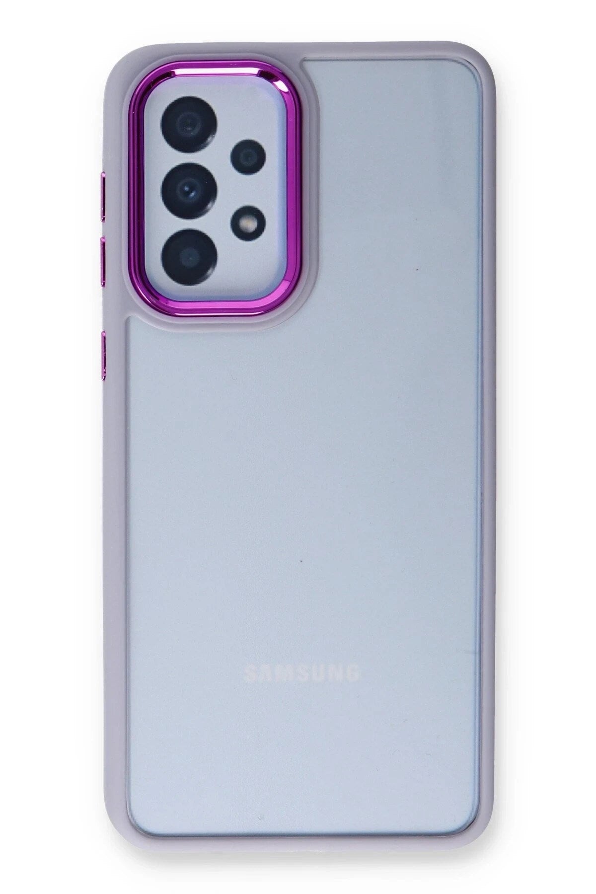 Mey İthalat® Samsung Galaxy A73 5G Kılıf Dora Kapak - Lila