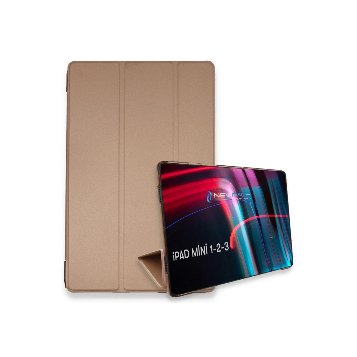 Mey İthalat® iPad Mini 3 Kılıf Tablet Smart Kılıf - Rose Gold