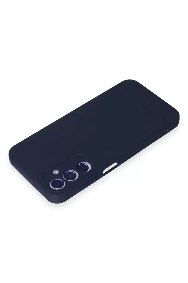 Mey İthalat® Samsung Galaxy A55 5G Kılıf First Silikon - Lacivert