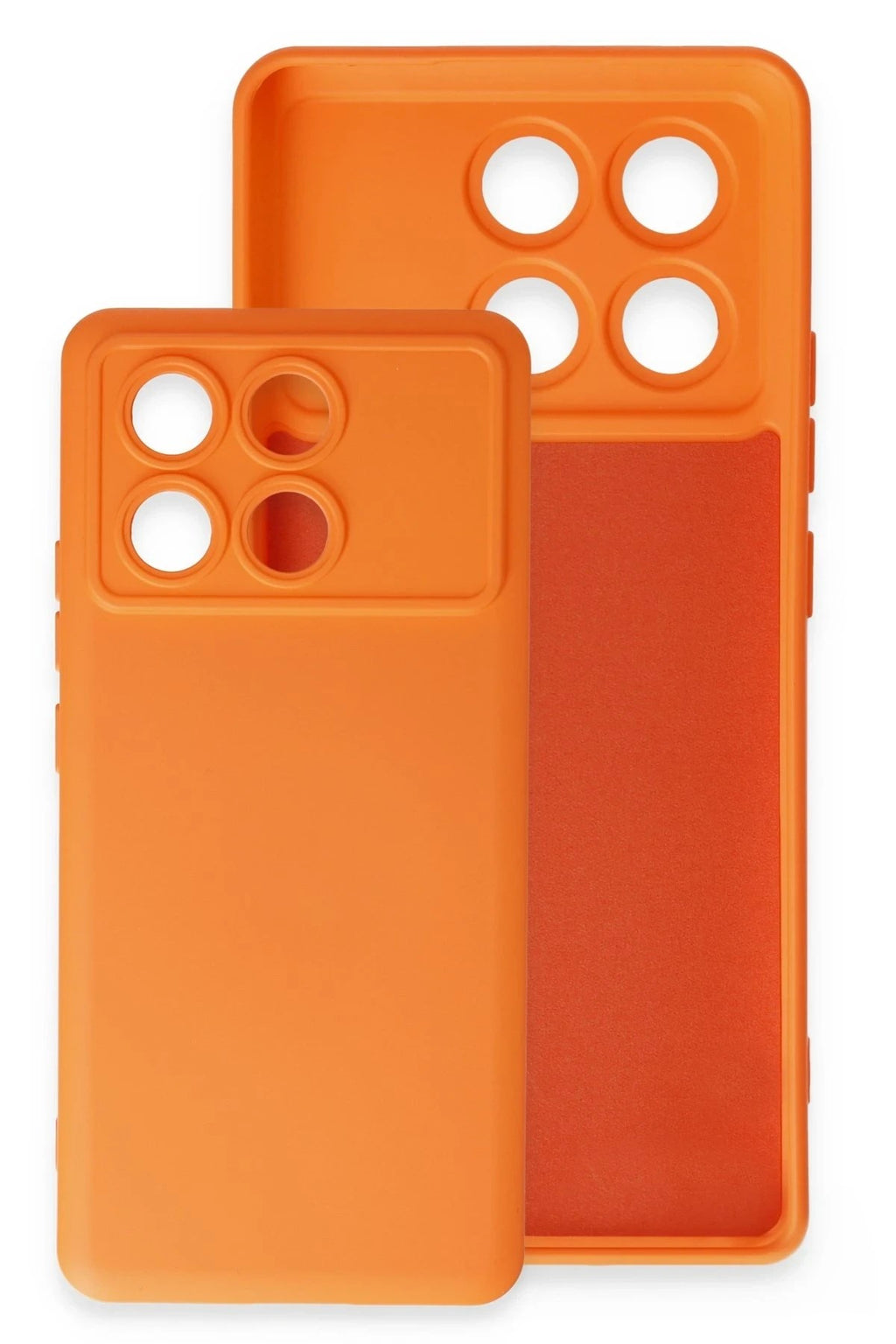 Mey İthalat® Poco X6 Pro Kılıf Nano içi Kadife Silikon - Koyu Yeşil