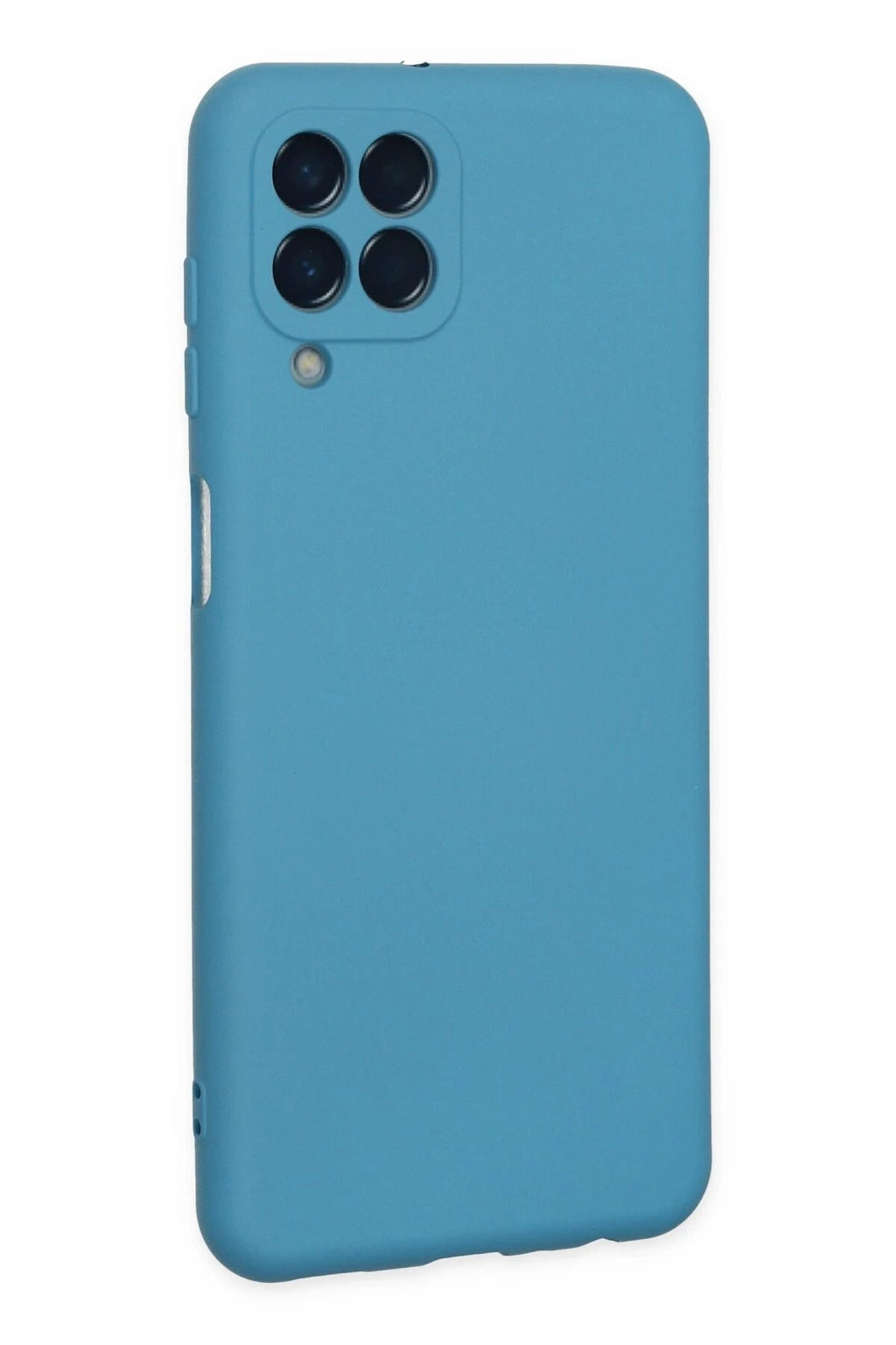 Mey İthalat® Samsung Galaxy M33 Kılıf Nano içi Kadife Silikon - Mavi