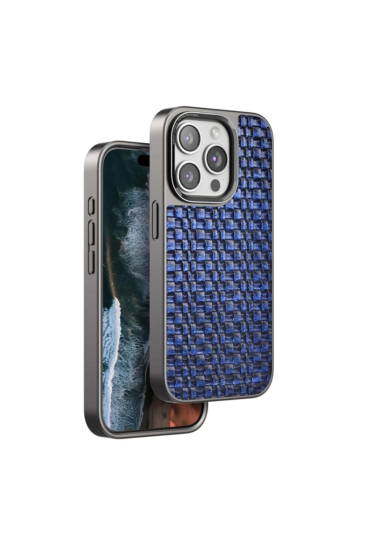 Mey İthalat® iPhone 14 Pro Brand Kapak - Lacivert