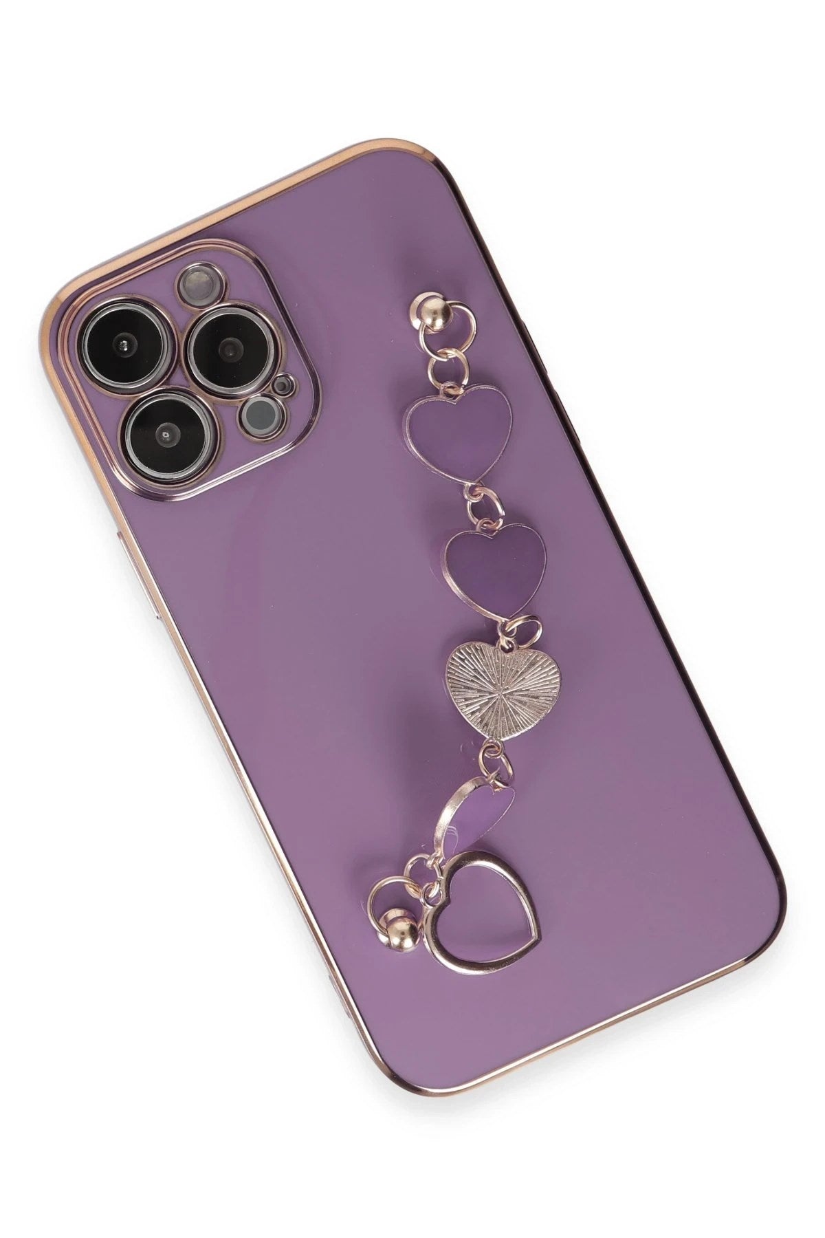 Mey İthalat® iPhone 14 Pro Kılıf Esila Silikon - Mor