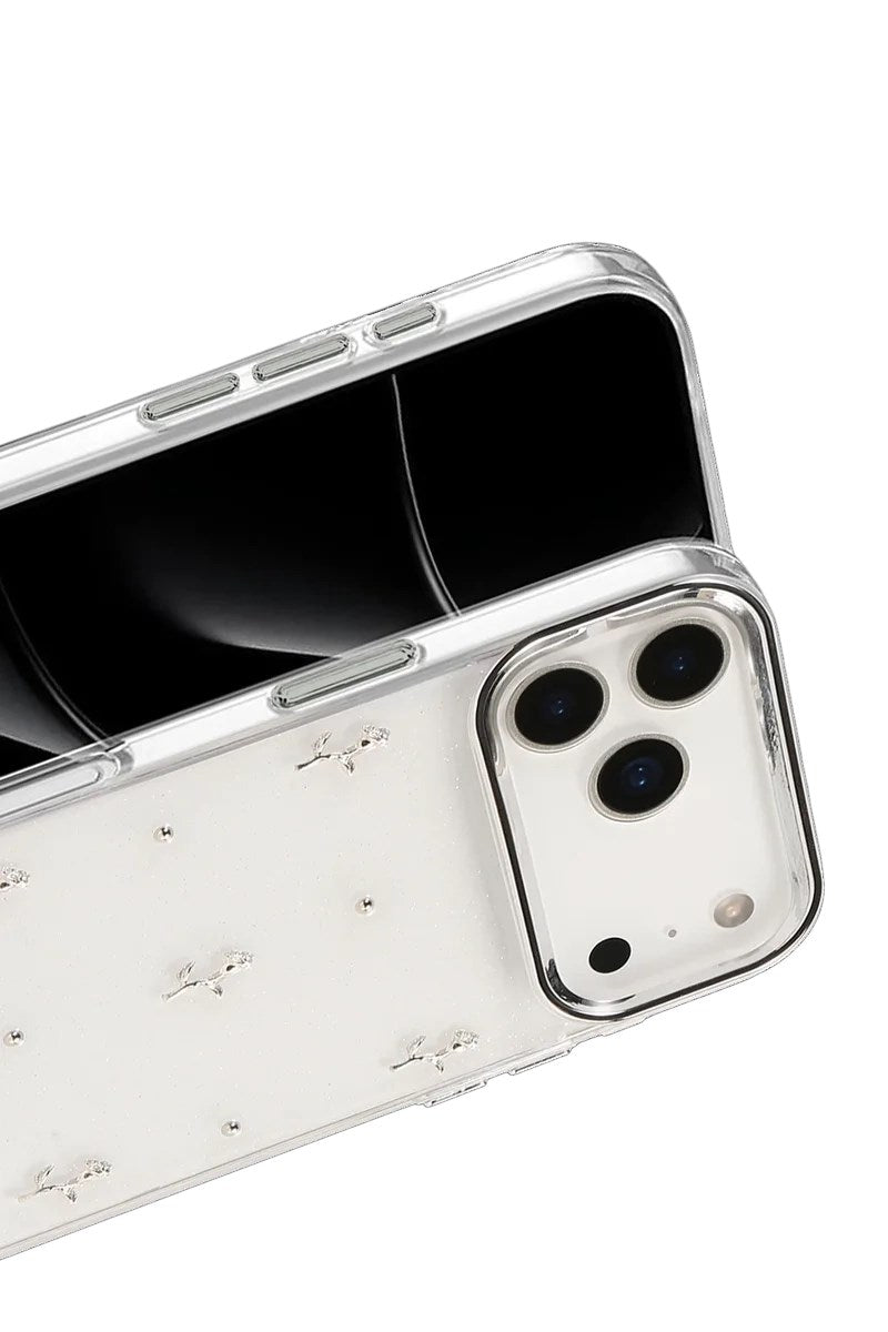Mey İthalat® iPhone 17 Pro Max Fiyonk Desenli Kapak - Desen 4