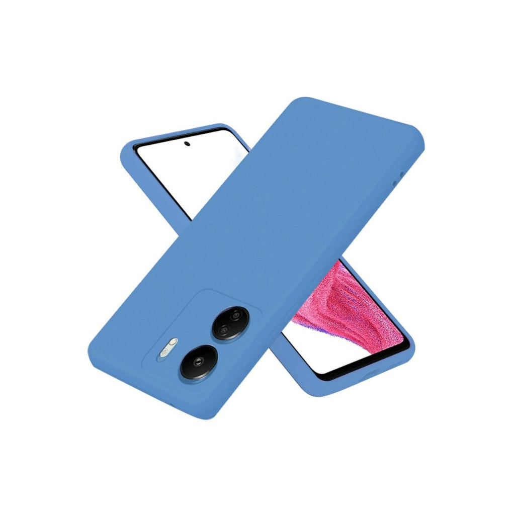 Mey İthalat® Redmi 13C Kılıf First Silikon - Mavi