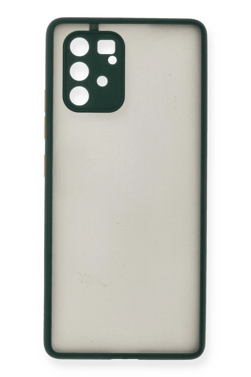 Mey İthalat® Samsung Galaxy A91 / S10 Lite Kılıf Montreal Silikon Kapak - Yeşil