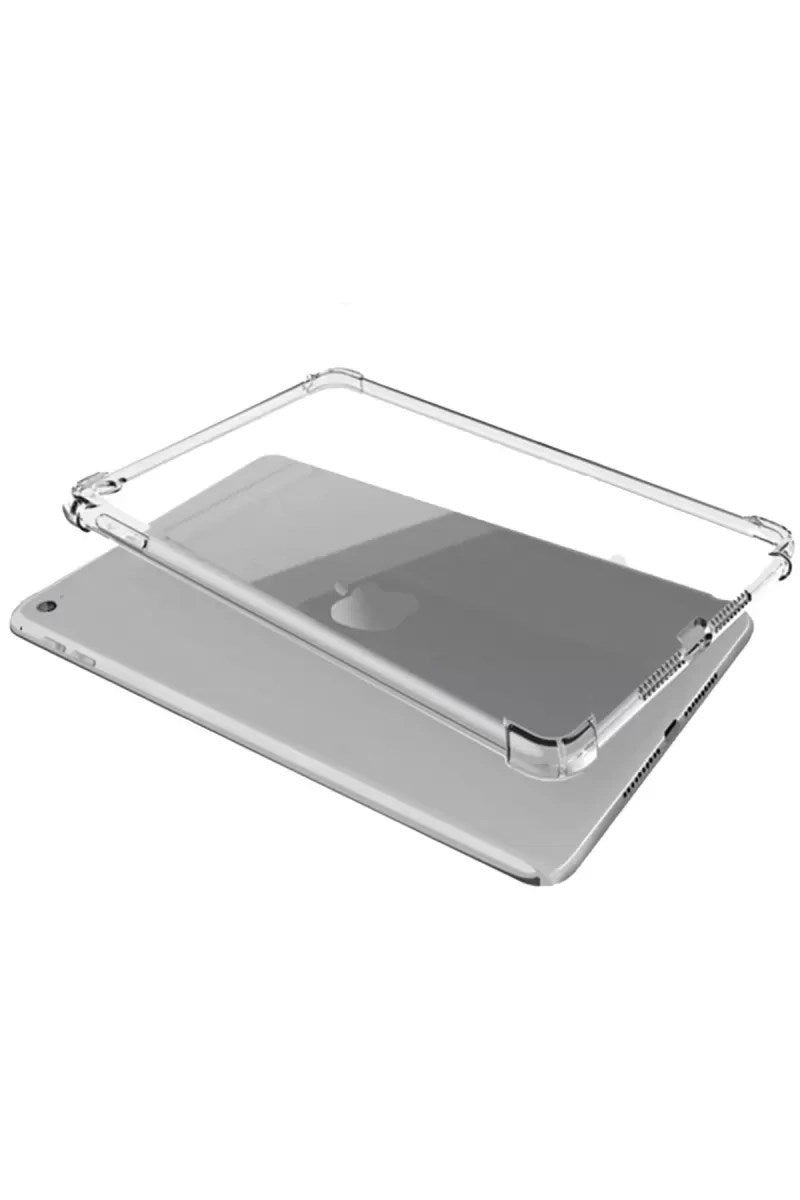 Mey İthalat® Samsung Galaxy T737 Tab S7 FE 12.4 Kılıf Anti Shock Tablet Silikon - Şeffaf