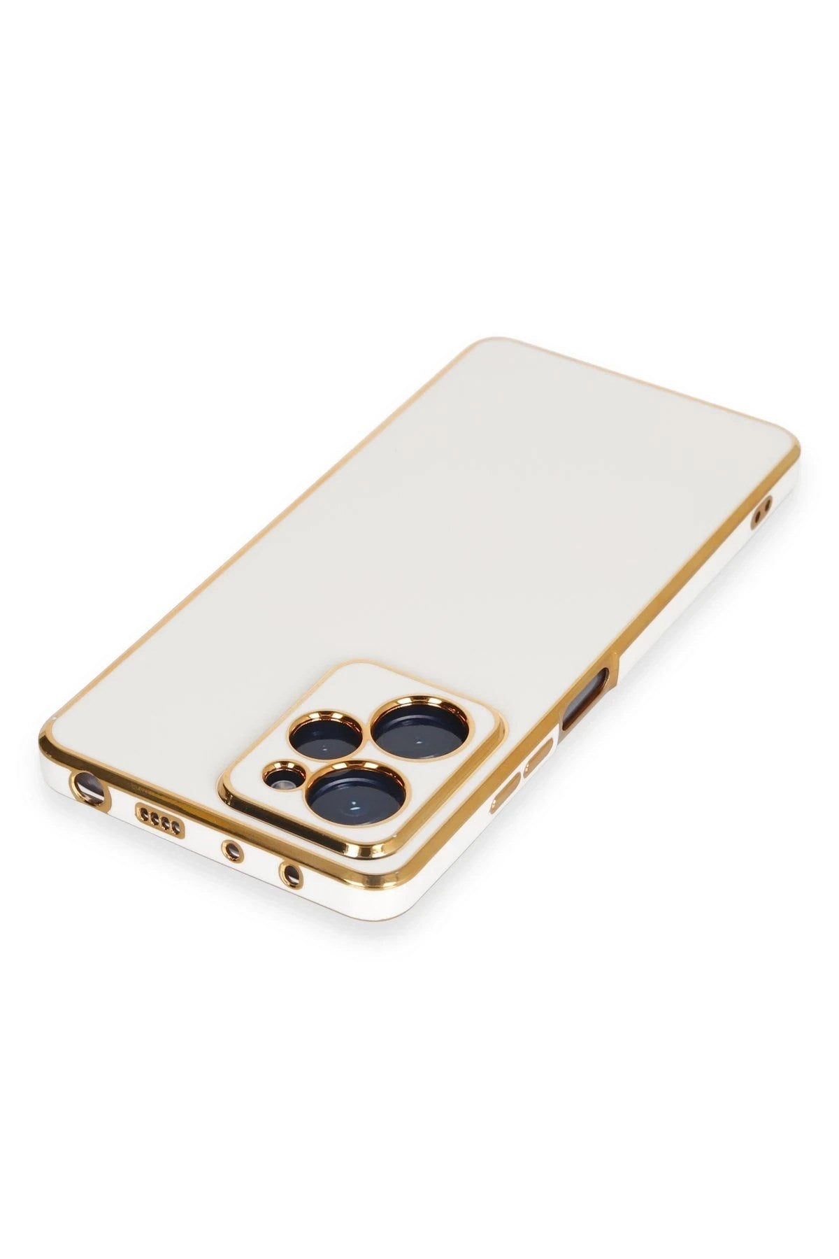 Mey İthalat® Poco X5 Pro 5G Kılıf Volet Silikon - Beyaz