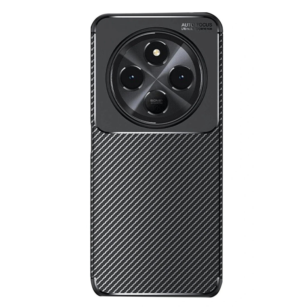 Mey İthalat® Redmi 14C Kılıf Auto Focus Karbon Kapak - Siyah