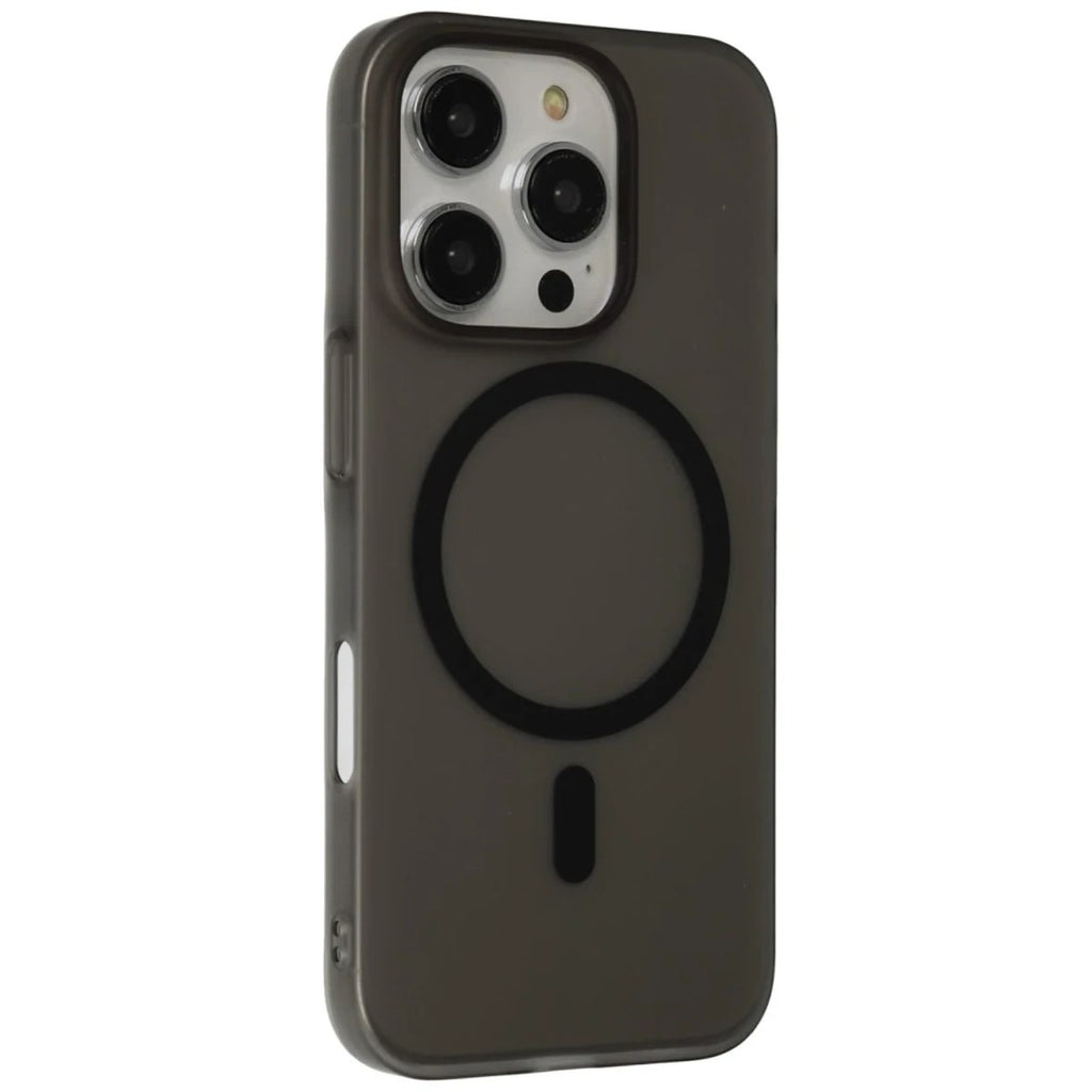 Mey İthalat® iPhone 16 Pro Tuna PC Slim Magsafe Kapak - Siyah