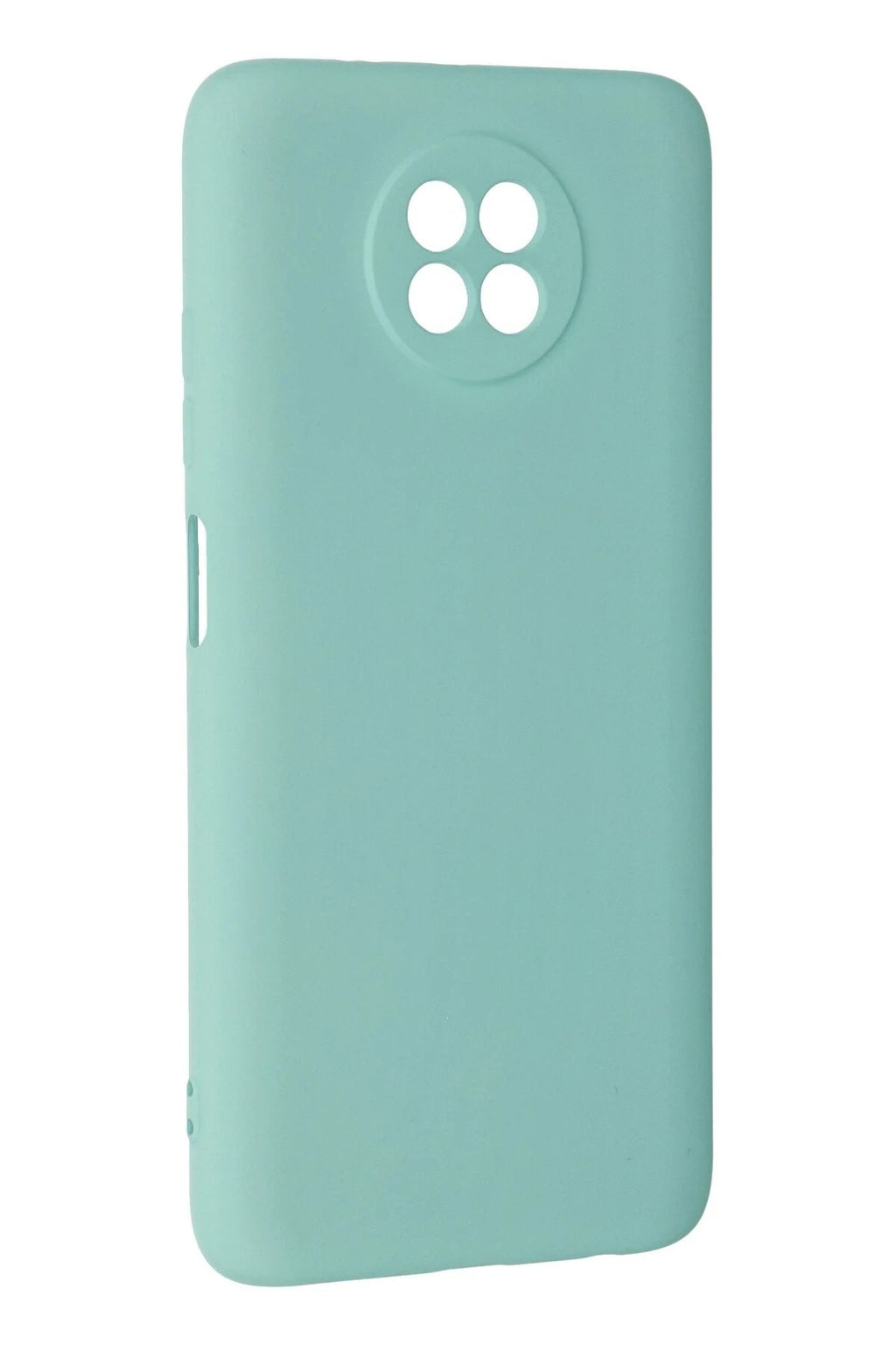 Mey İthalat® Redmi Note 9 5G Kılıf Nano içi Kadife Silikon - Turkuaz
