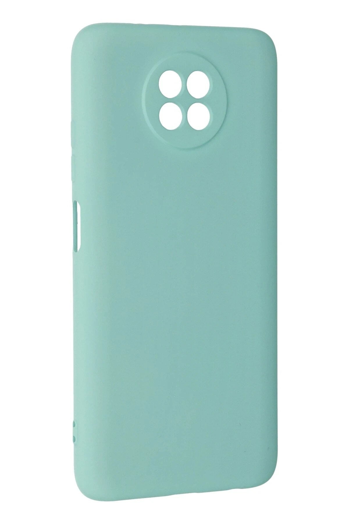 Mey İthalat® Redmi Note 9 5G Kılıf Nano içi Kadife Silikon - Turkuaz
