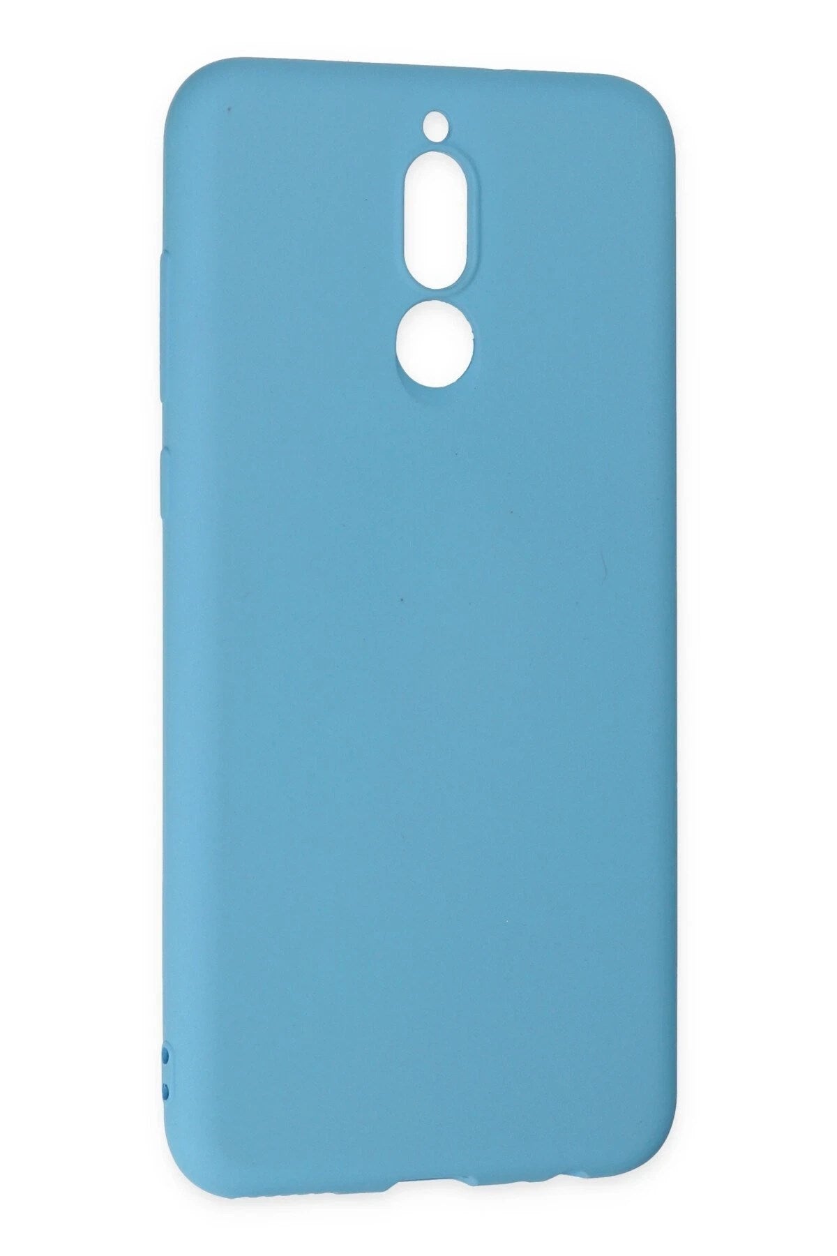 Mey İthalat® Huawei Mate 10 Lite Kılıf Nano içi Kadife Silikon - Mavi