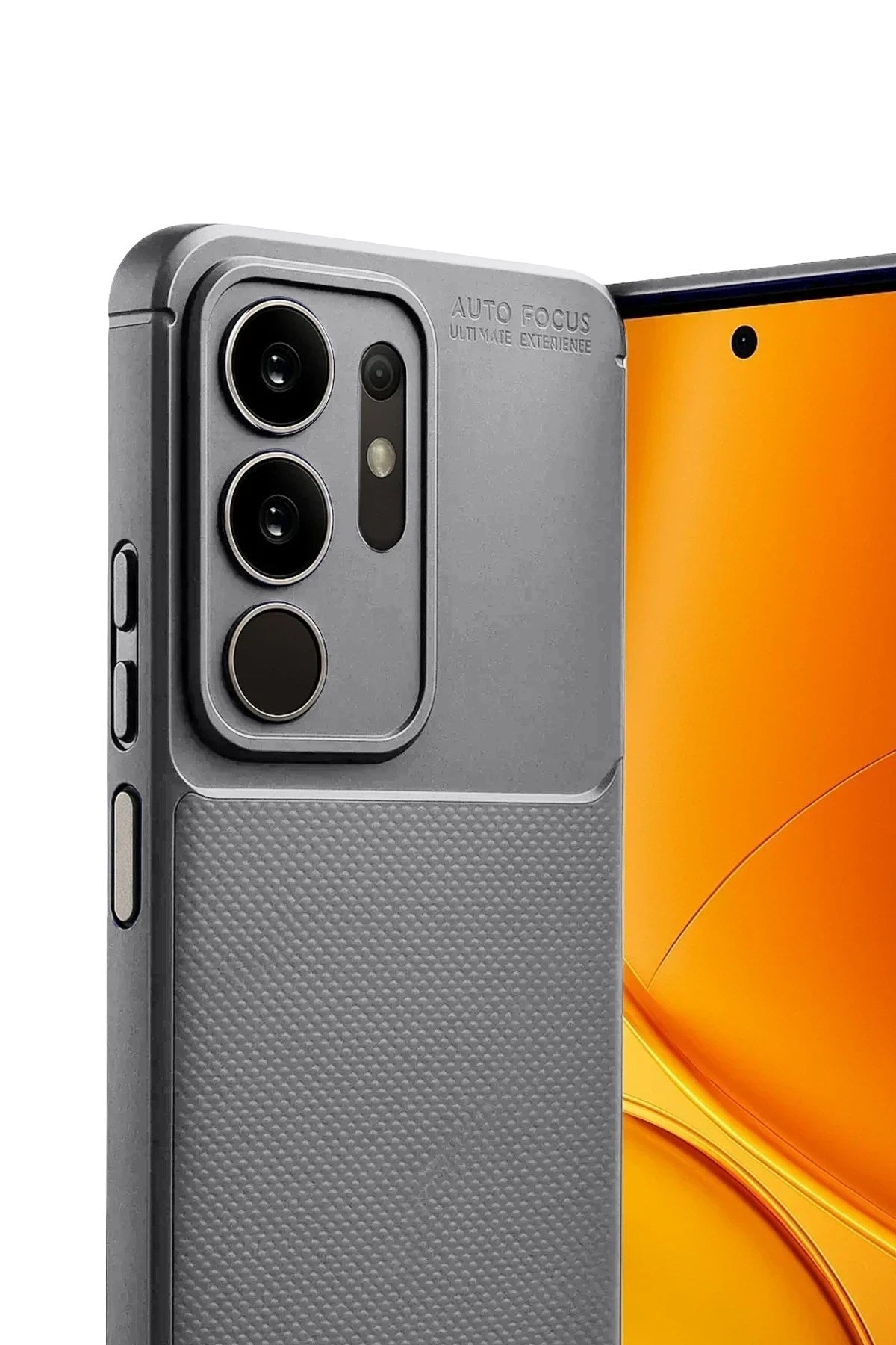 Mey İthalat® Vivo Y29 4G Auto Focus Karbon Kapak - Gri