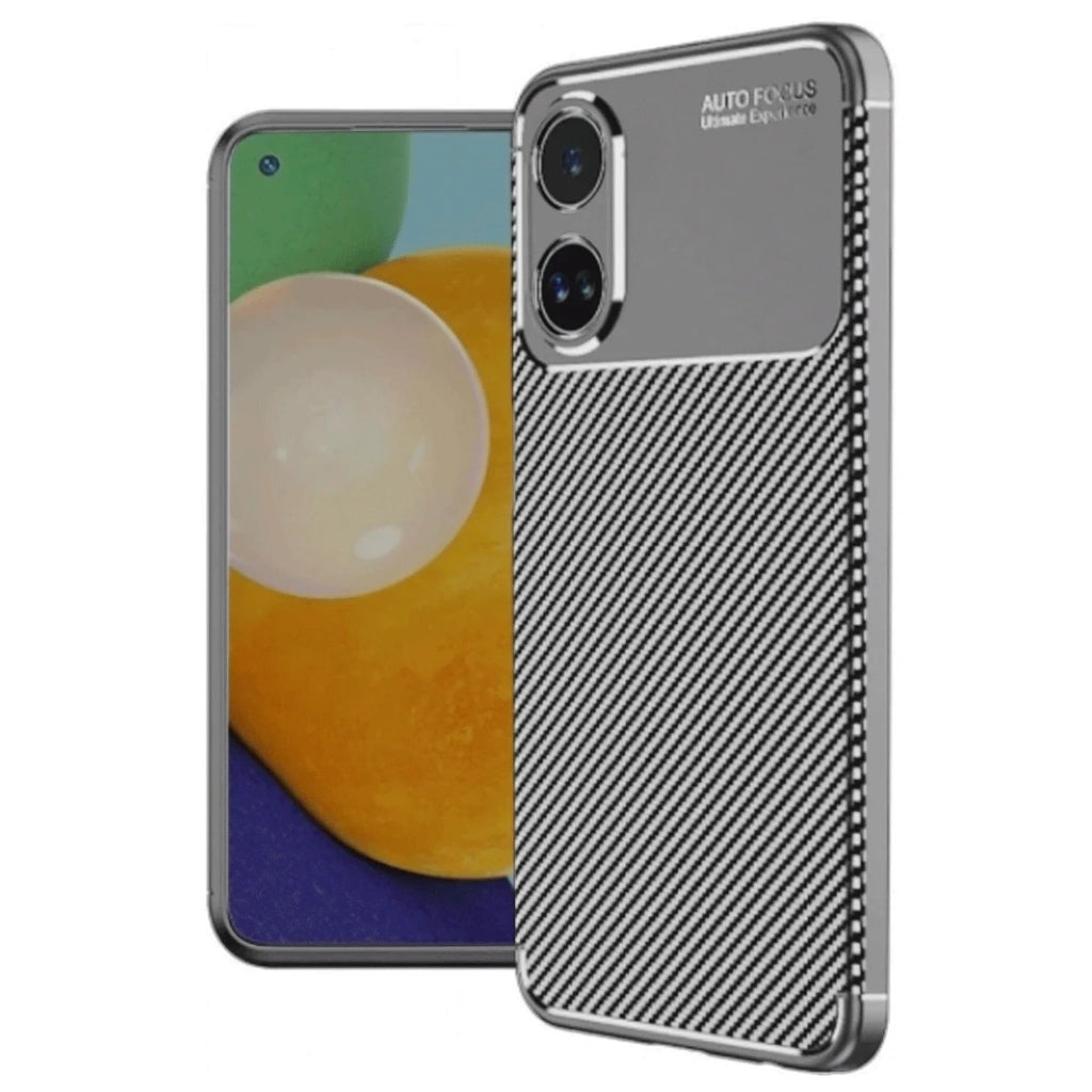 Mey İthalat® A60 Kılıf Auto Focus Karbon Kapak - Gri