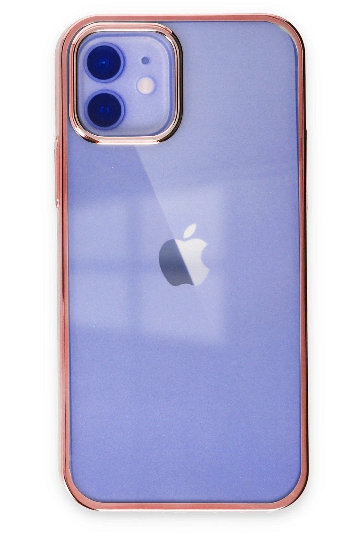 Mey İthalat® iPhone 12 Kılıf Element Silikon - Pembe