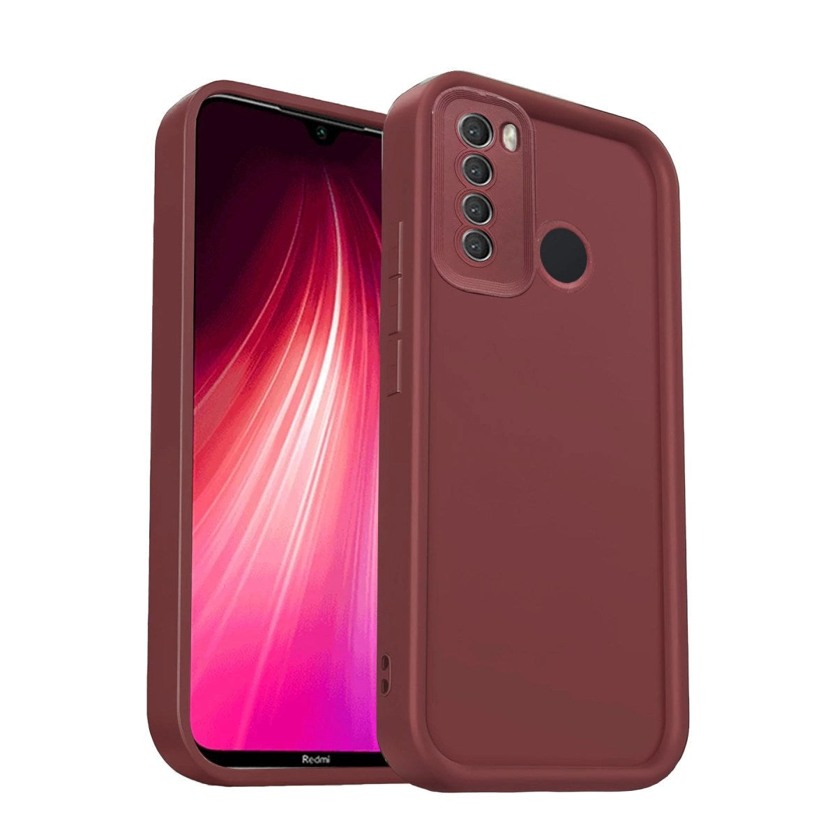 Mey İthalat® Redmi Note 8 Kılıf Viera Silikon - Bordo