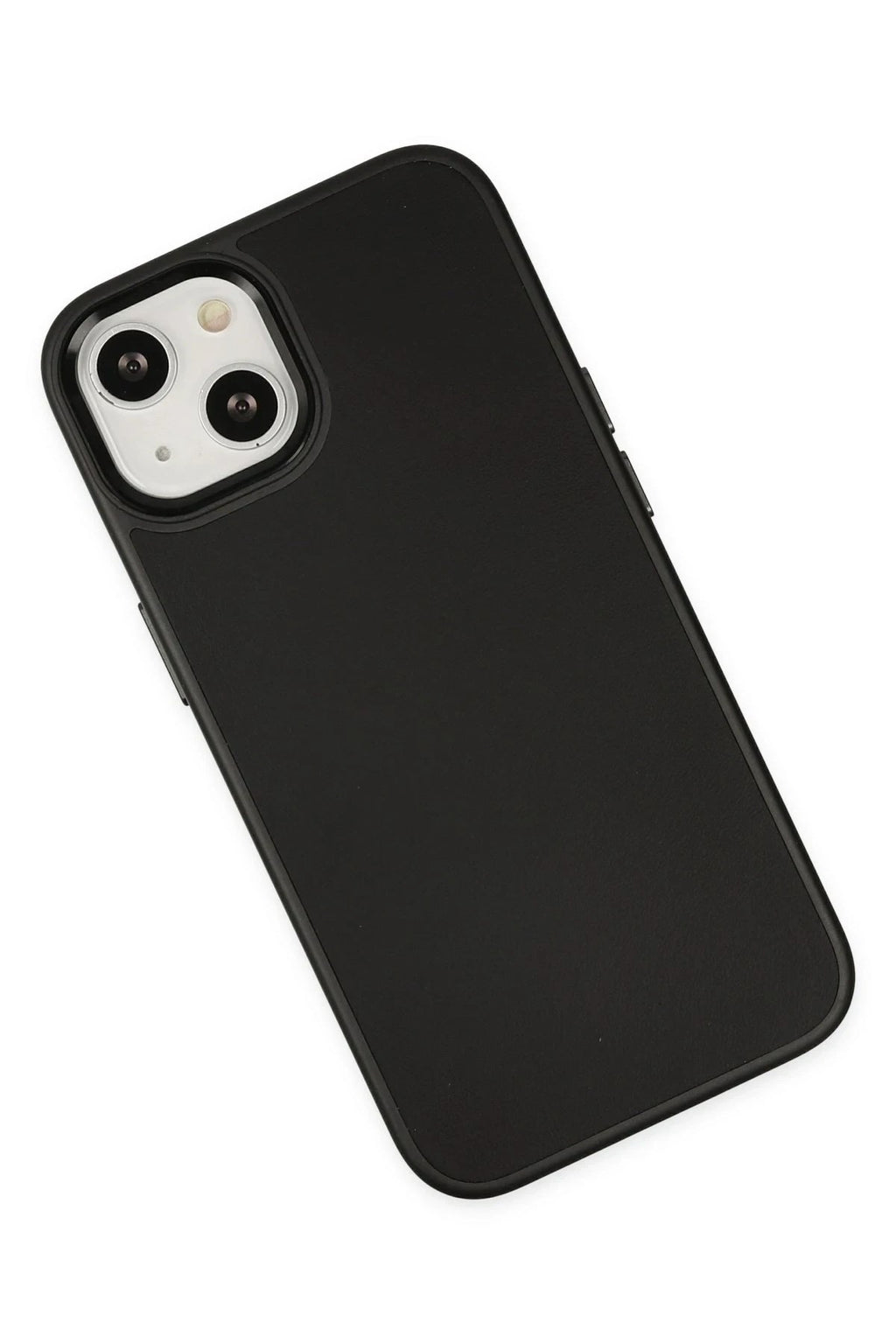 Mey İthalat® iPhone 14 Plus Kılıf Asya Deri Silikon - Siyah
