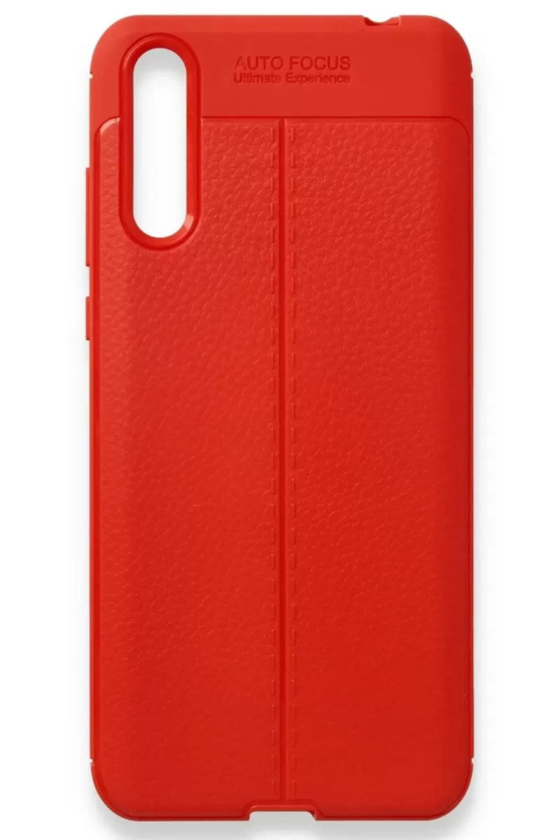 Mey İthalat® Huawei P Smart S Kılıf Auto Focus Kapak - Kırmızı