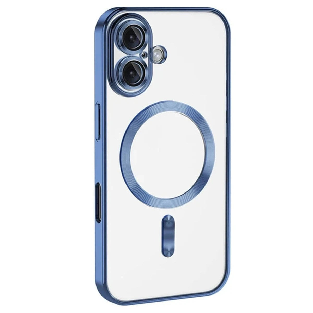 Mey İthalat® iPhone 16 Kılıf Kross Magneticsafe Kapak - Mavi