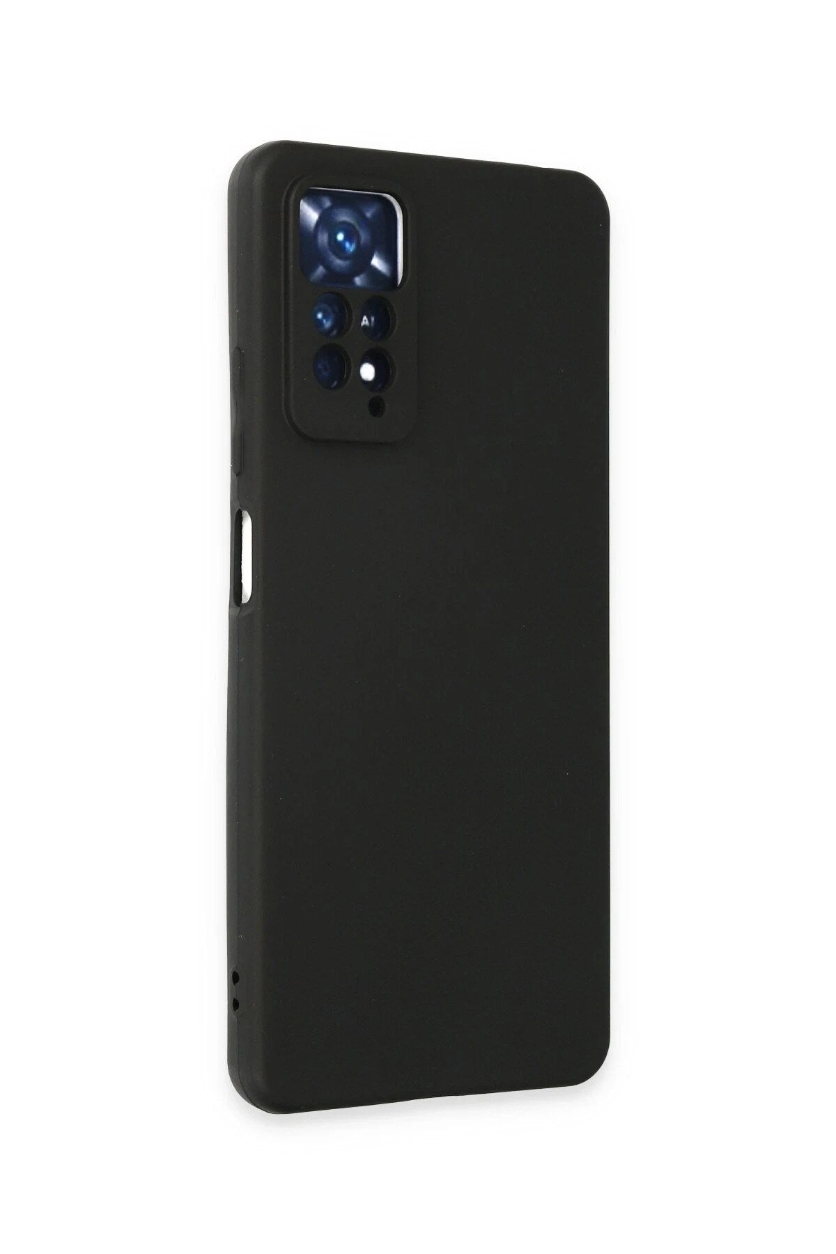 Mey İthalat® Redmi Note 11 Kılıf First Silikon - Siyah
