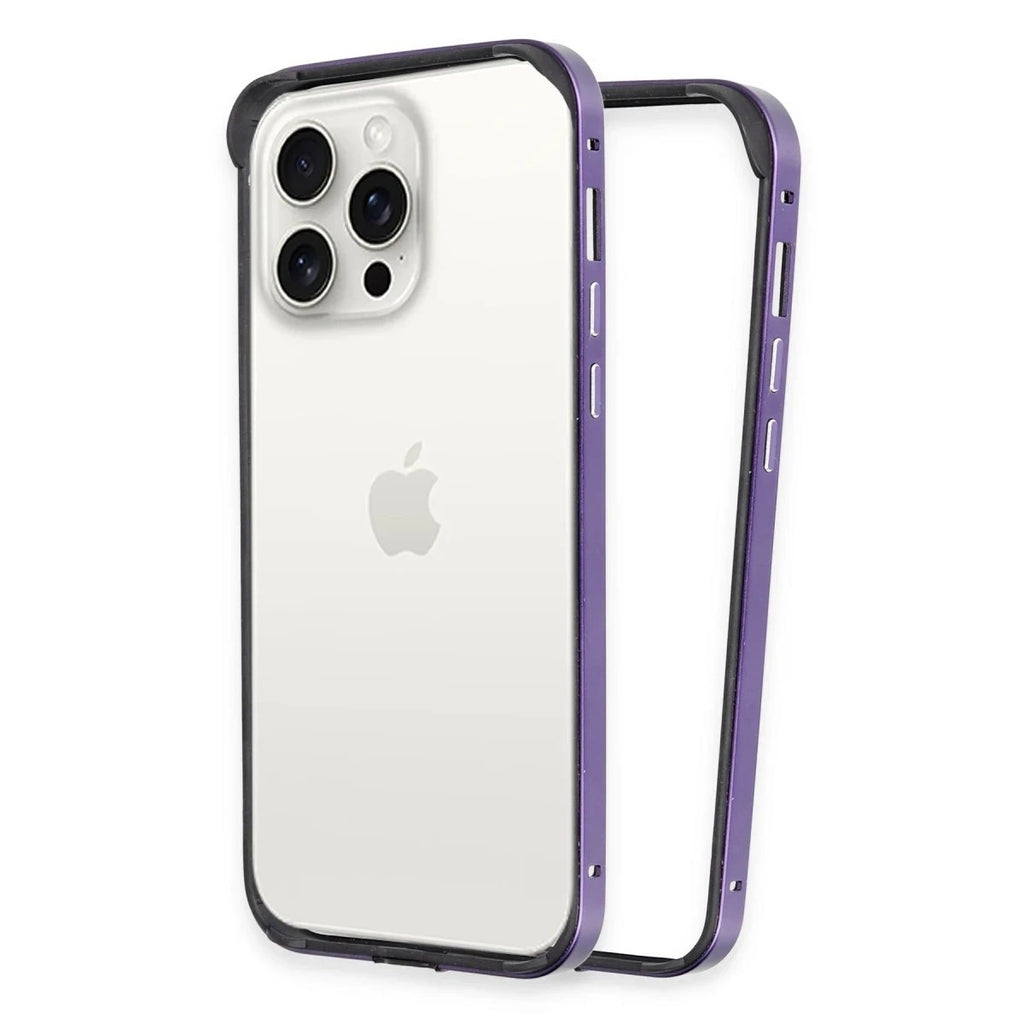 Mey İthalat® iPhone 14 Pro Land Bumper Koruma Kapak - Derin Mor