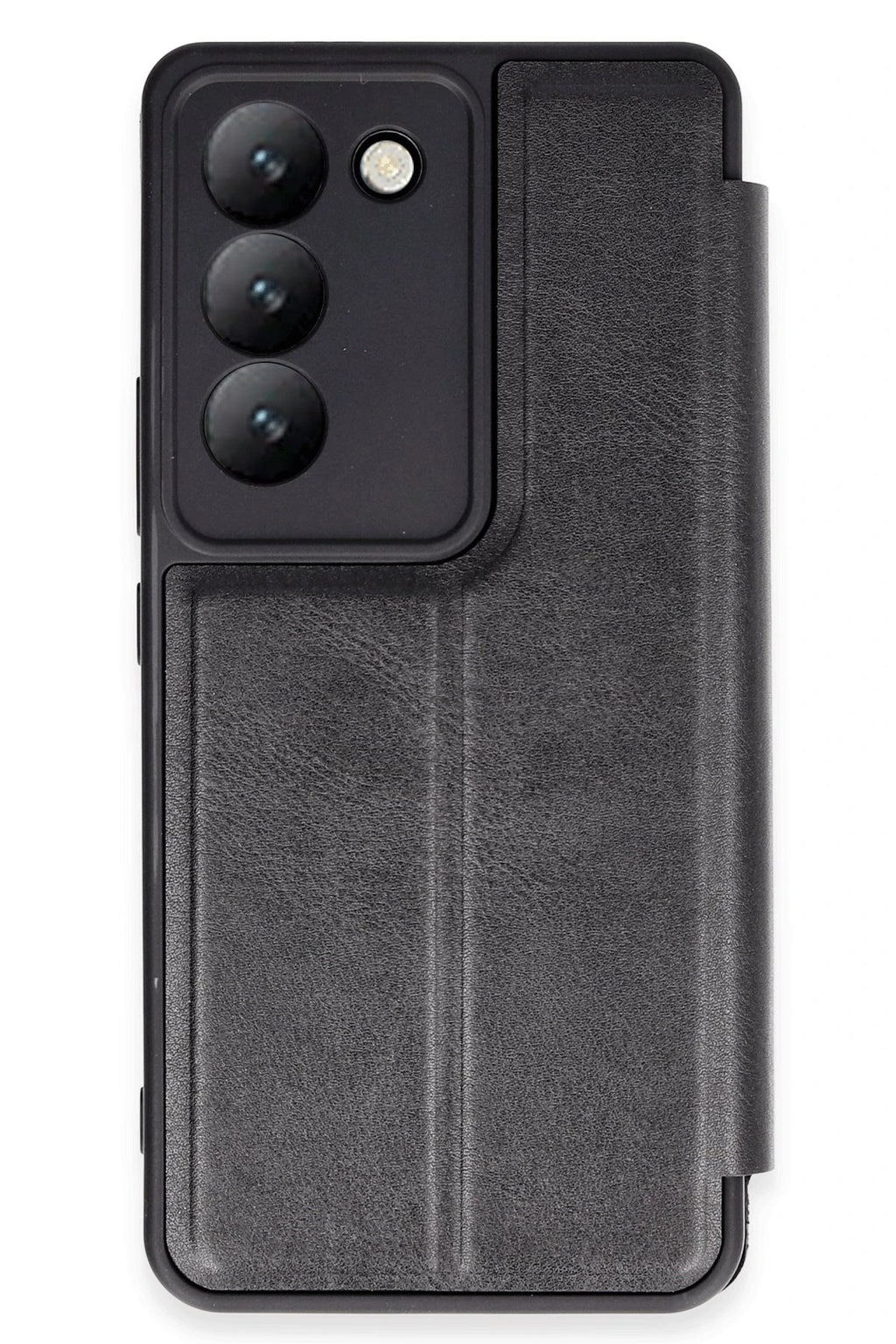 Mey İthalat® Vivo V30 Lite 4G Kılıf Flip Cover - Siyah