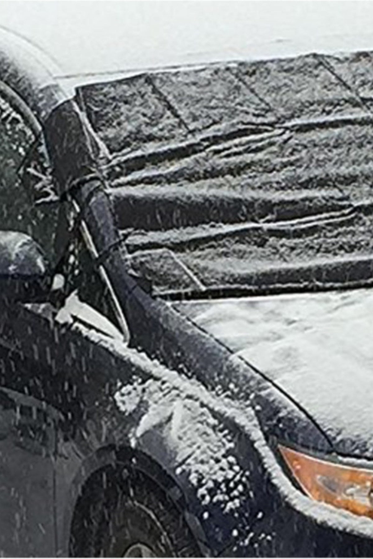 Büyük Boy Araçlar İçin Ön Cam Brandası SUV ve Doblo Araçlar İçin Kar Buz Güneş Brandası