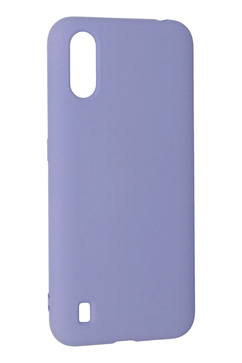 Mey İthalat® Samsung Galaxy A01 Kılıf Nano içi Kadife Silikon - Lila