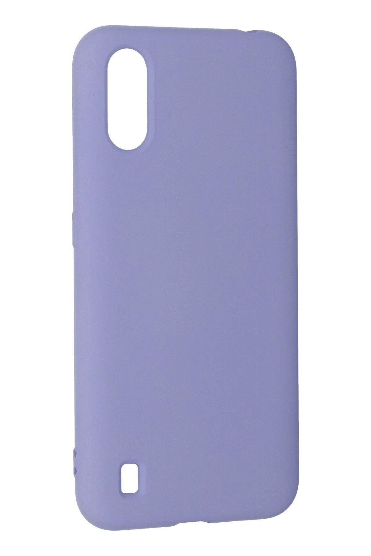 Mey İthalat® Samsung Galaxy A01 Kılıf Nano içi Kadife Silikon - Lila