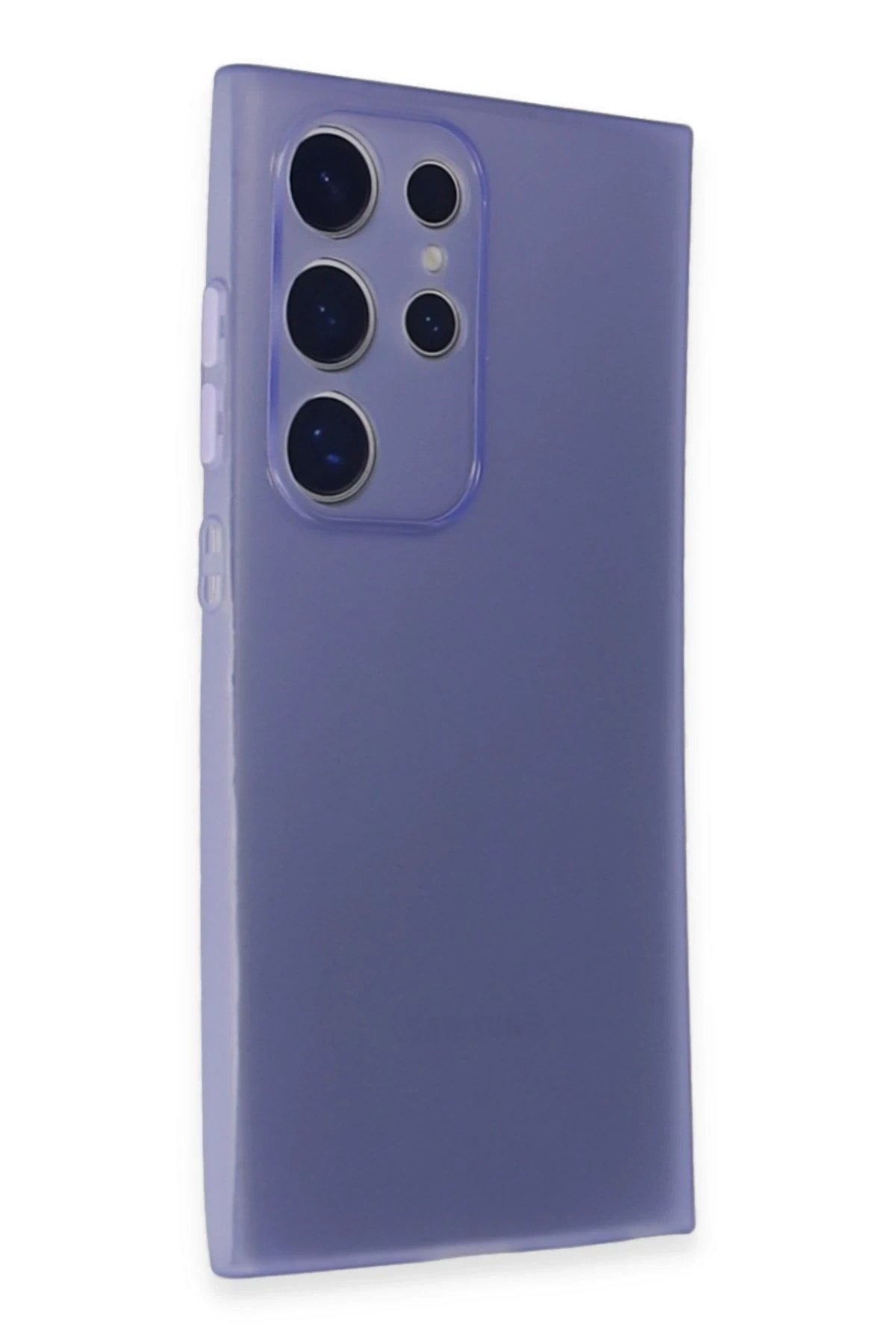 Mey İthalat® Samsung Galaxy S24 Ultra Kılıf Puma Silikon - Mor