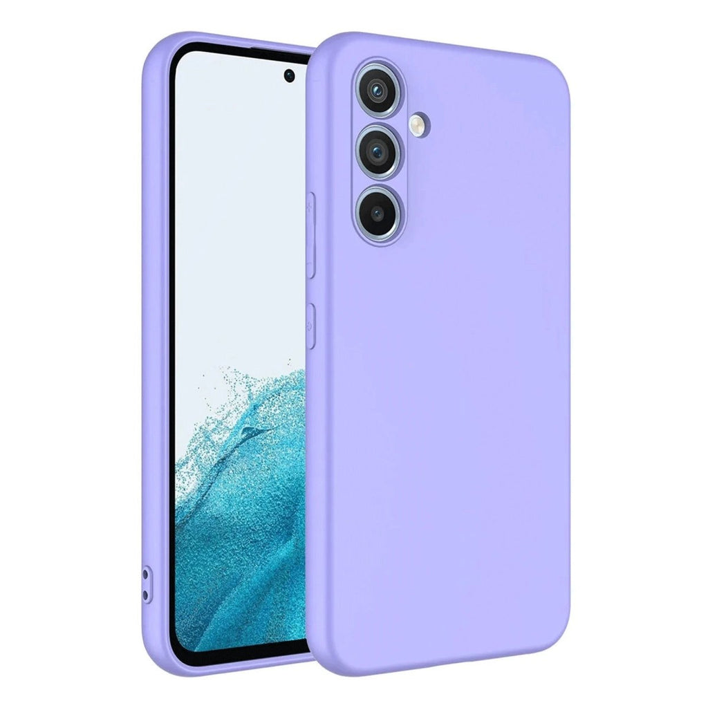 Mey İthalat® Samsung Galaxy A16 5G Kılıf First Silikon - Lila