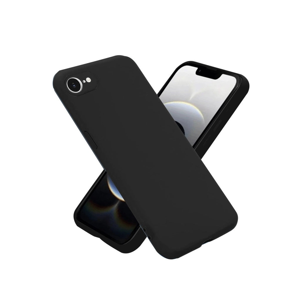 Mey İthalat® iPhone 16E Kılıf First Silikon - Siyah
