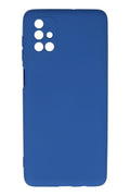 Mey İthalat® Samsung Galaxy M51 Kılıf Nano içi Kadife Silikon - Mavi