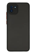 Mey İthalat® Samsung Galaxy A03 Kılıf Montreal Silikon Kapak - Siyah