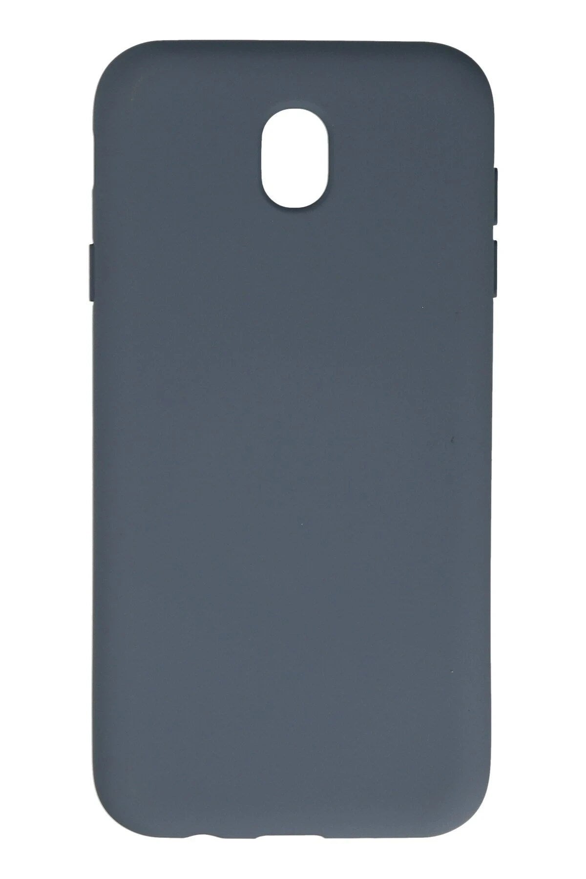 Mey İthalat® Samsung Galaxy J7 Pro / J730 Kılıf Nano içi Kadife Silikon - Gri