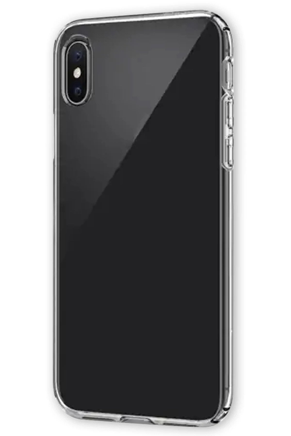 Mey İthalat® iPhone X Kılıf Lüx Şeffaf Silikon
