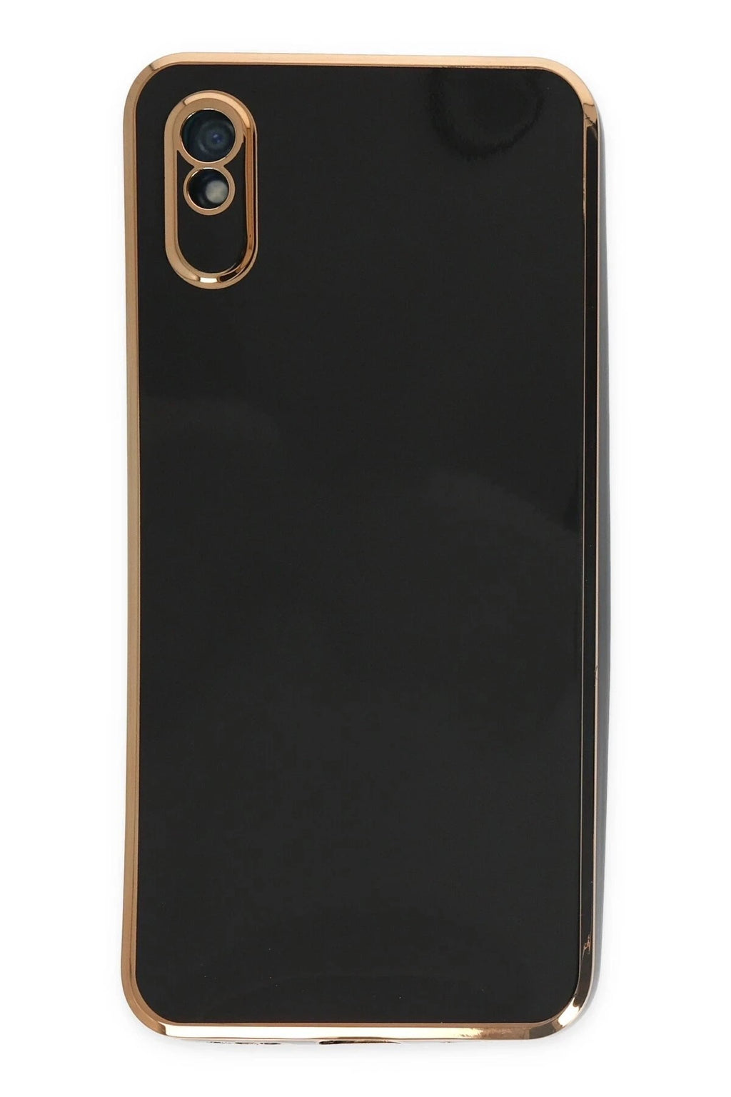 Mey İthalat® Redmi 9A Kılıf Volet Silikon - Siyah