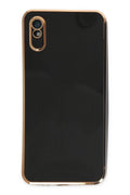 Mey İthalat® Redmi 9A Kılıf Volet Silikon - Siyah