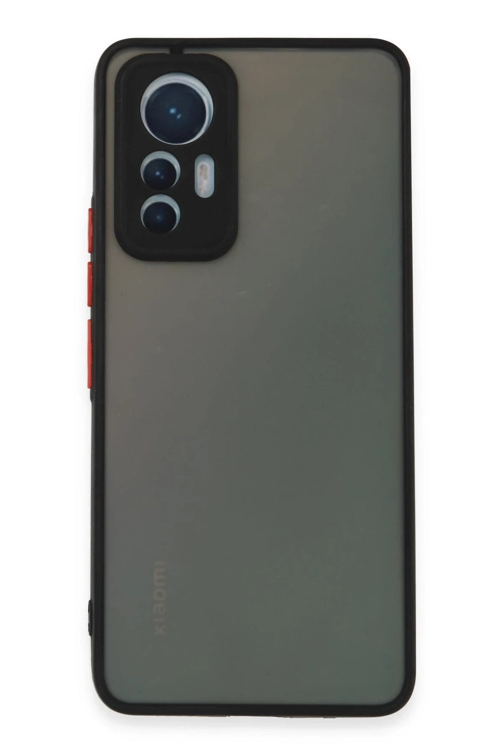 Mey İthalat® Mi 12 Lite Kılıf Montreal Silikon Kapak - Siyah