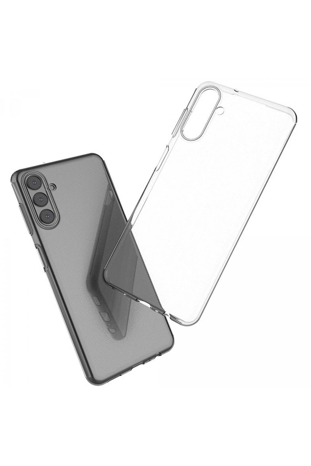 Mey İthalat® Samsung Galaxy A13 5G Kılıf Lüx Şeffaf Silikon