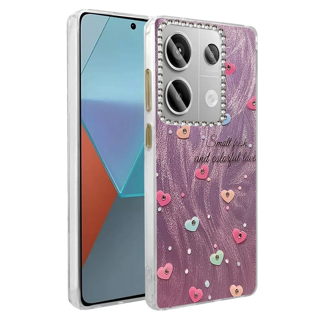 Mey İthalat® Redmi Note 13 Pro 4G Kılıf Blade Aynalı Desenli Kapak - Desen 8