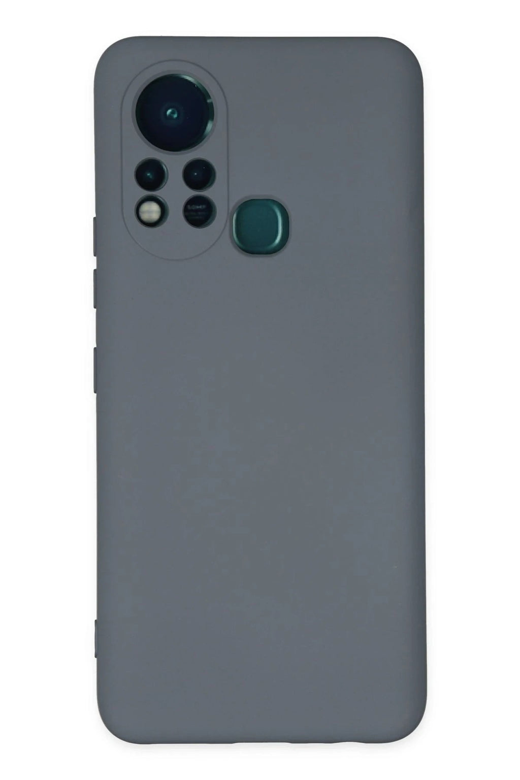 Mey İthalat® İnfinix Hot 11s Kılıf Nano içi Kadife Silikon - Gri