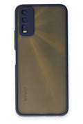 Mey İthalat® Vivo Y11S Kılıf Montreal Silikon Kapak - Lacivert