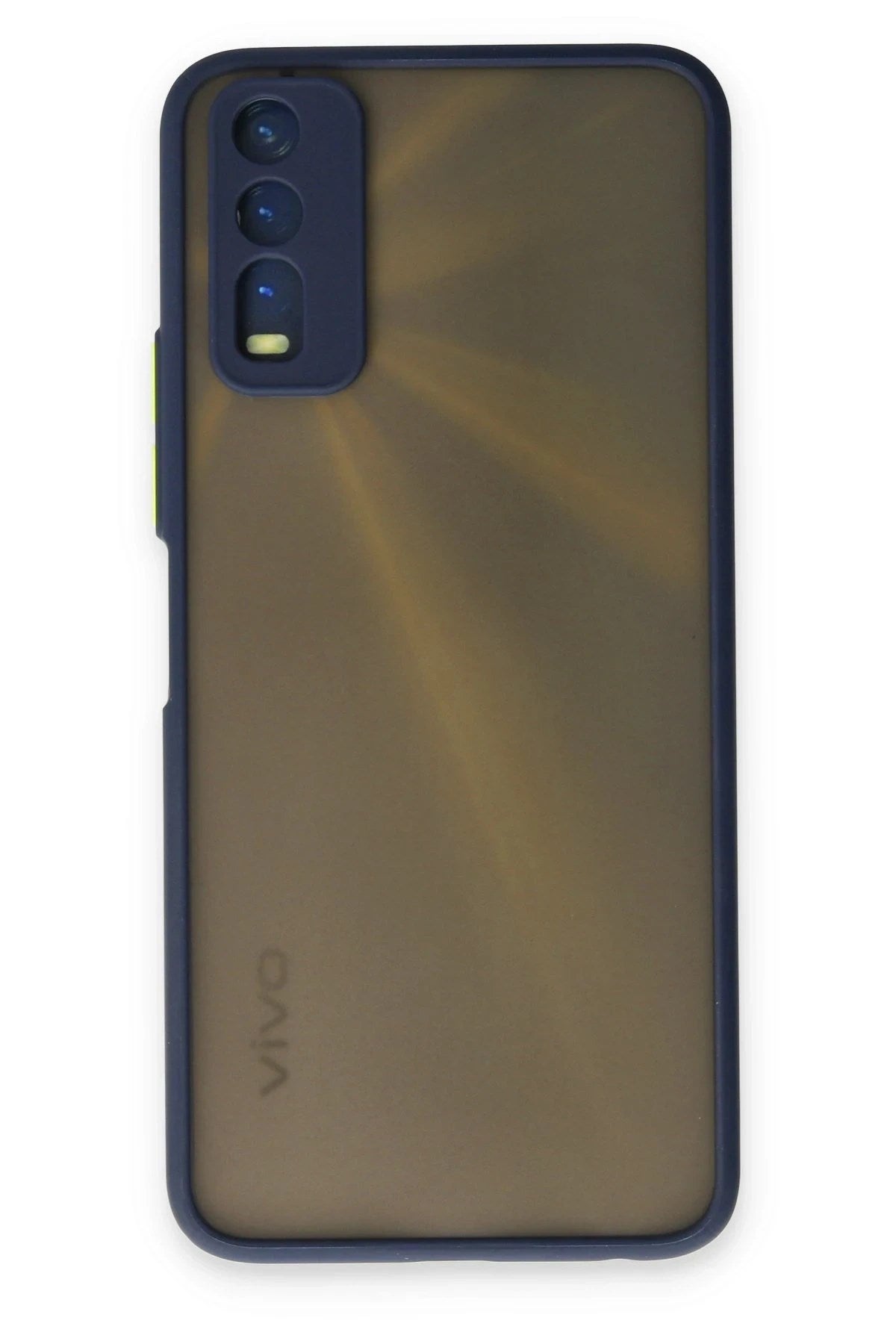 Mey İthalat® Vivo Y11S Kılıf Montreal Silikon Kapak - Lacivert