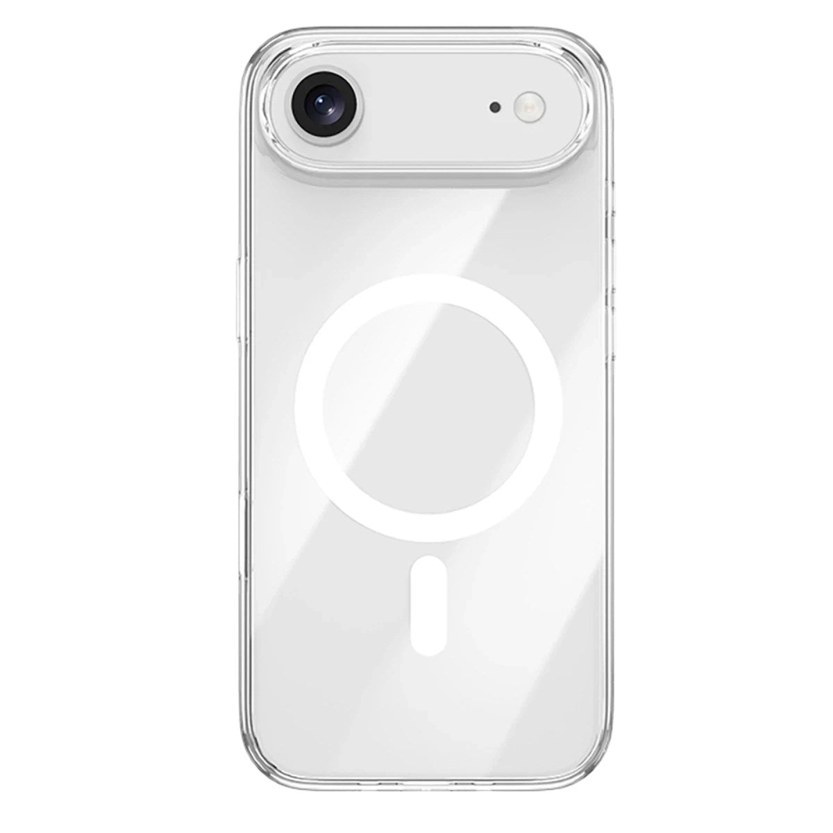 Mey İthalat® iPhone 17 Air Kılıf Pc Real Magsafe Kapak - Şeffaf