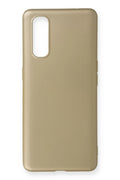 Mey İthalat® Find X2 Kılıf First Silikon - Gold